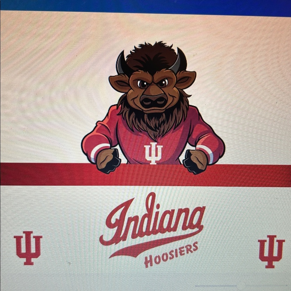 Indiana Hoosiers Graphic Print
